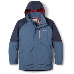 Columbia Wildside Men’s Ski Jacket - Blue, Navy, size Small
